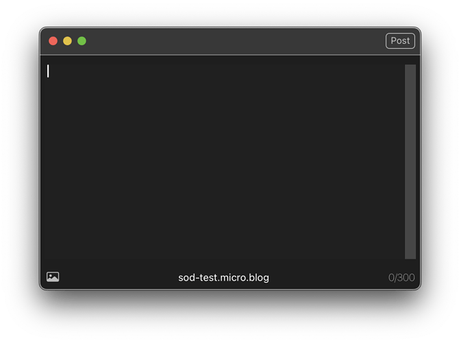 White text cursor.